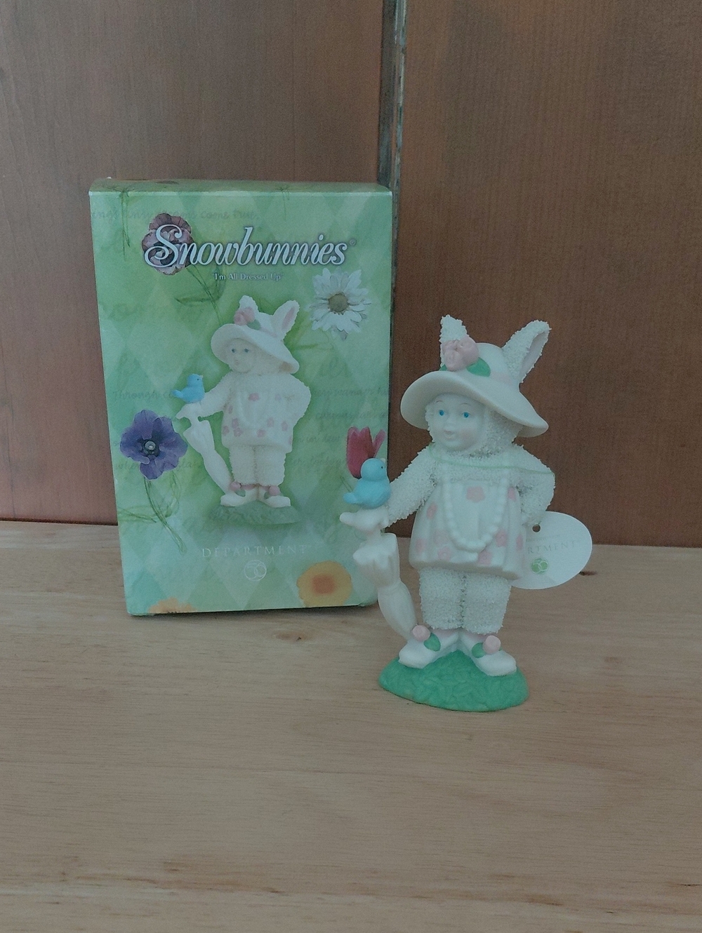 Department 56 Snowbunnies "I'm All Dressed Up" Figurine with Box